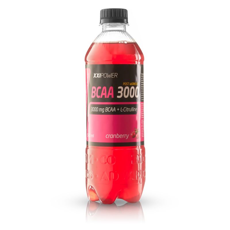 XXI Power напиток безалкогольный "BCAA 3000" (Клюква) 0,5л