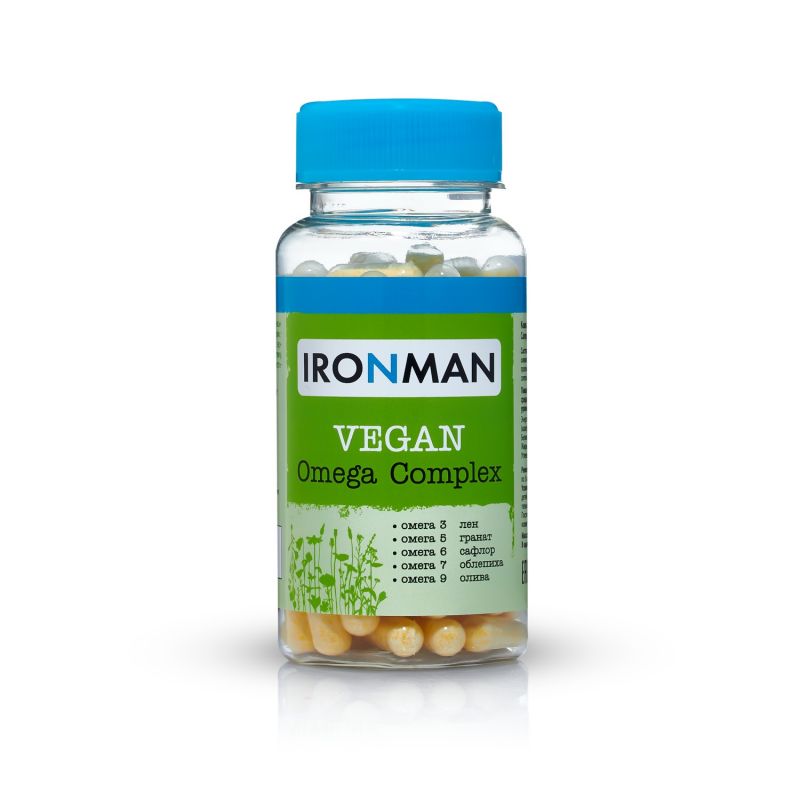 IRONMAN Vegan Omega Complex (100 капс.)