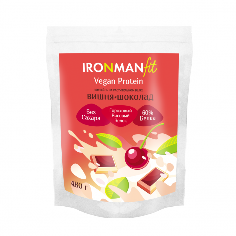 IRONMAN Vegan Protein 60% белка