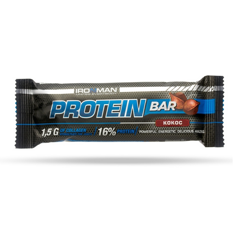 IRONMAN Protein Bar с коллагеном