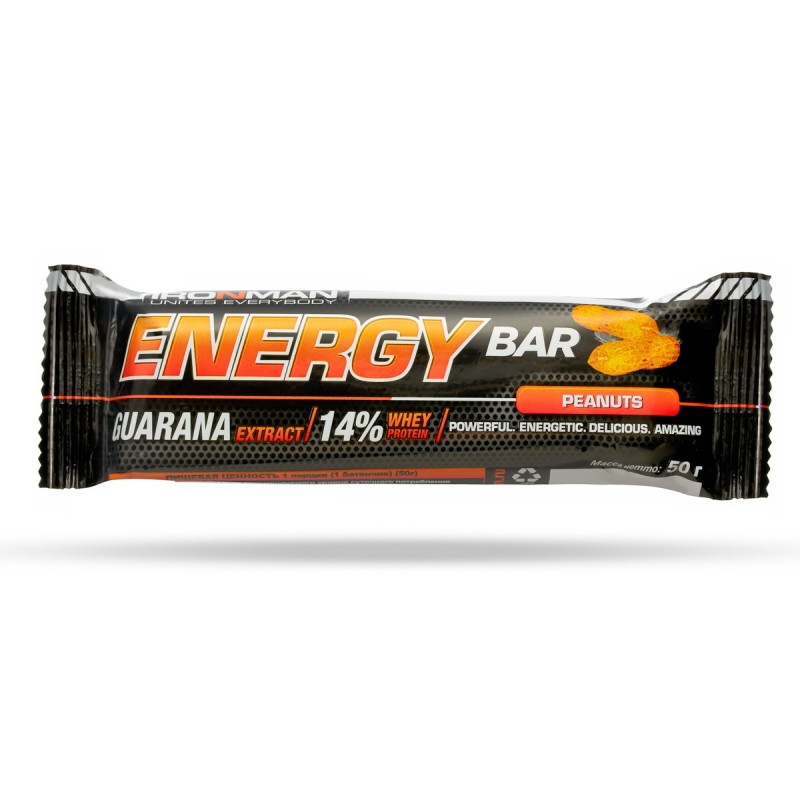 IRONMAN Energy Bar с гуараной